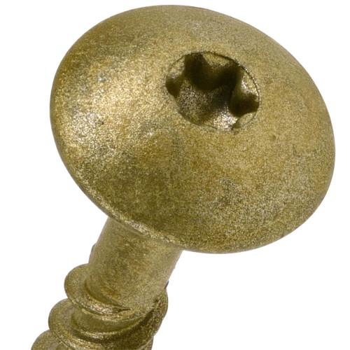Bronze Star Drive Construction Lag Screws (1/4