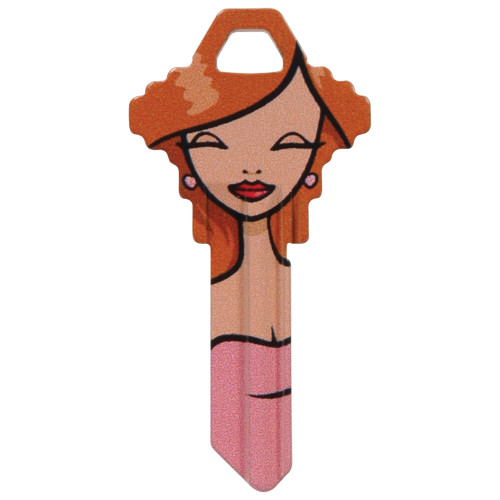 Whacky Key WacKey Girl Key Blank Schlage SC1/68