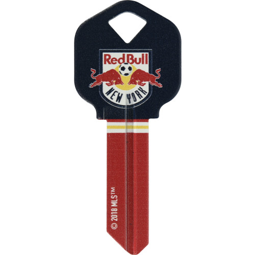 Mls Key MLS NY Red Bulls Key Blank Kwikset KW1/66