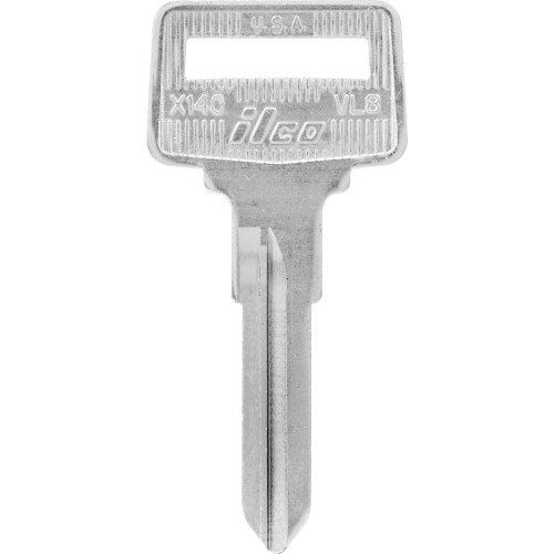 Volvo Brass Auto Key Blank VL-10