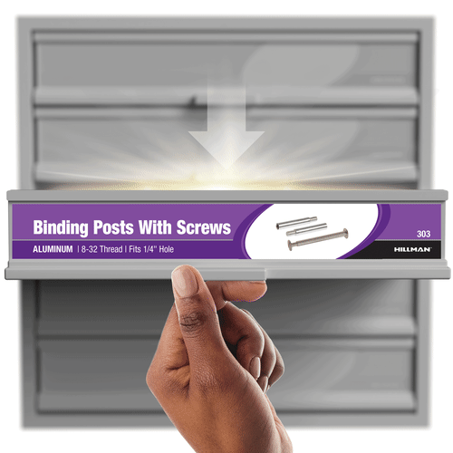 Round Binding Posts Aluminum Binding Posts with Screws Assortment