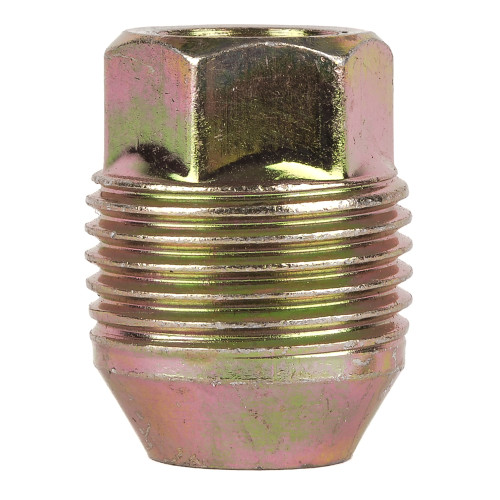 M12-1.50 Wheel Nut External Thread - 19mm Hex, 31mm Length Zinc