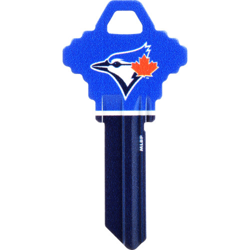 Solid Blue Sc1 Key MLB Toronto Blue Jays Key Blank Schlage SC1/68