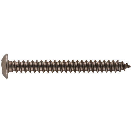 Fastenere #6 X 1/2 Inch Torx Security Sheet Metal Screws – 25-Pack Tamper-Resistant Stainless Steel Button Head Screws With Pin