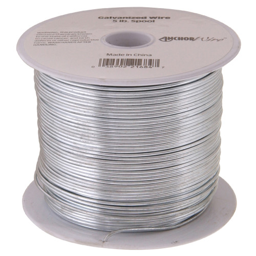 Topwire Hillman Mechanics and Stove Top Wire Galvanized (#18 x 25lb) 5lb Spool